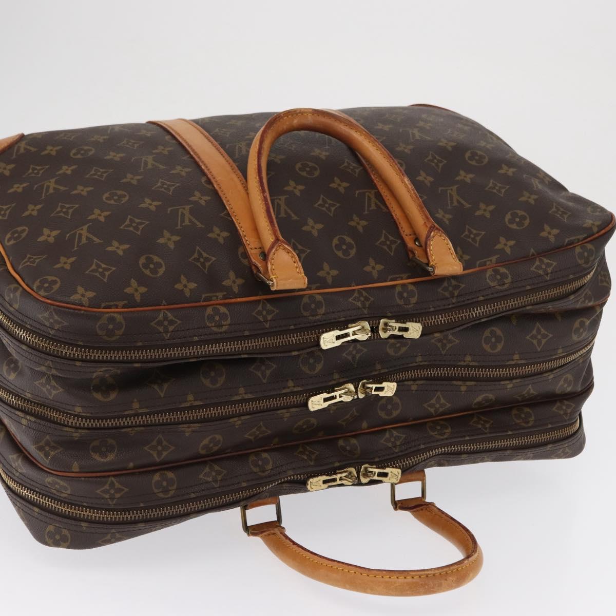 LOUIS VUITTON Monogram Sac Trois Posh 50 Boston Bag M41376 LV Auth 159529