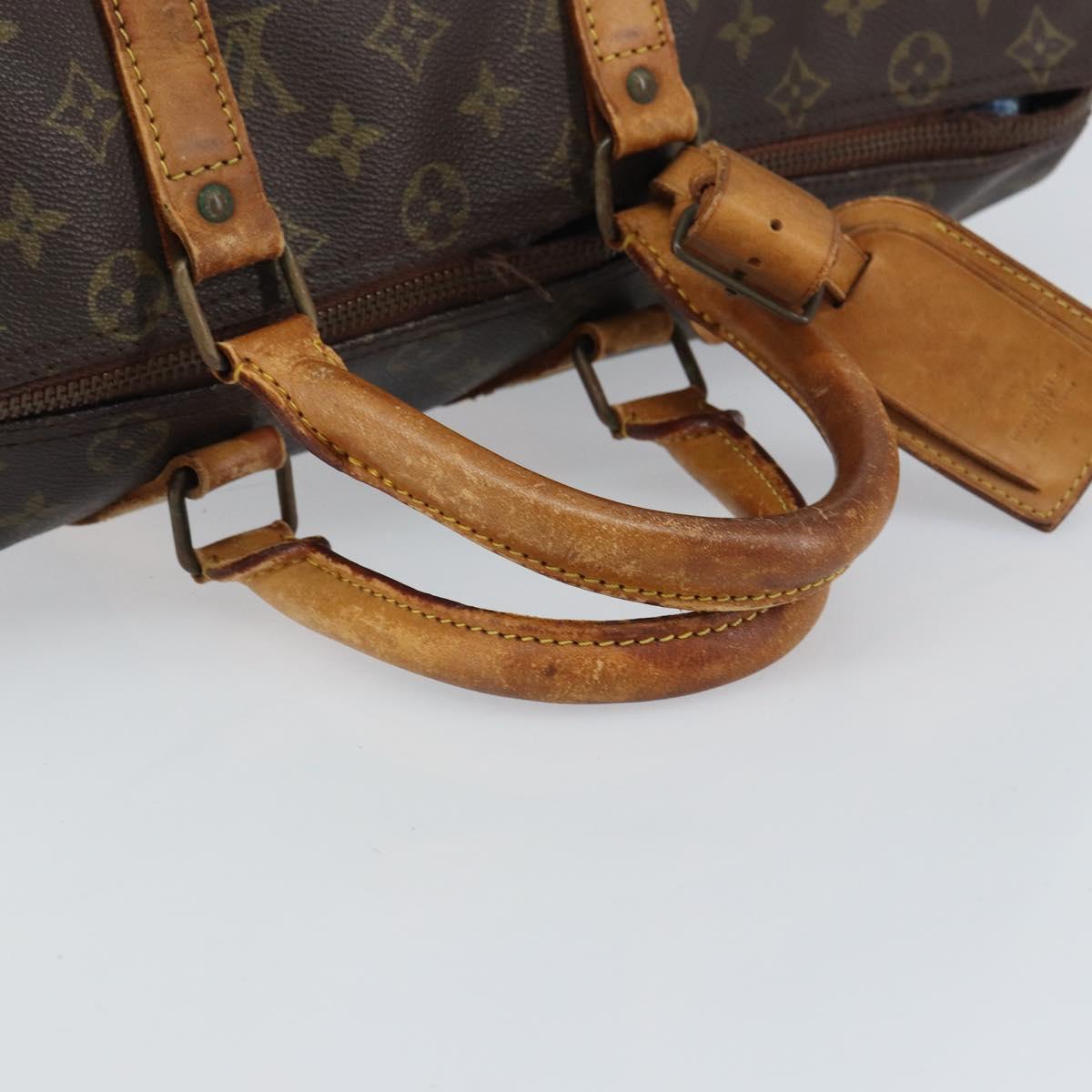 LOUIS VUITTON Monogram Keepall 45 Boston Bag M41428 LV Auth 159530