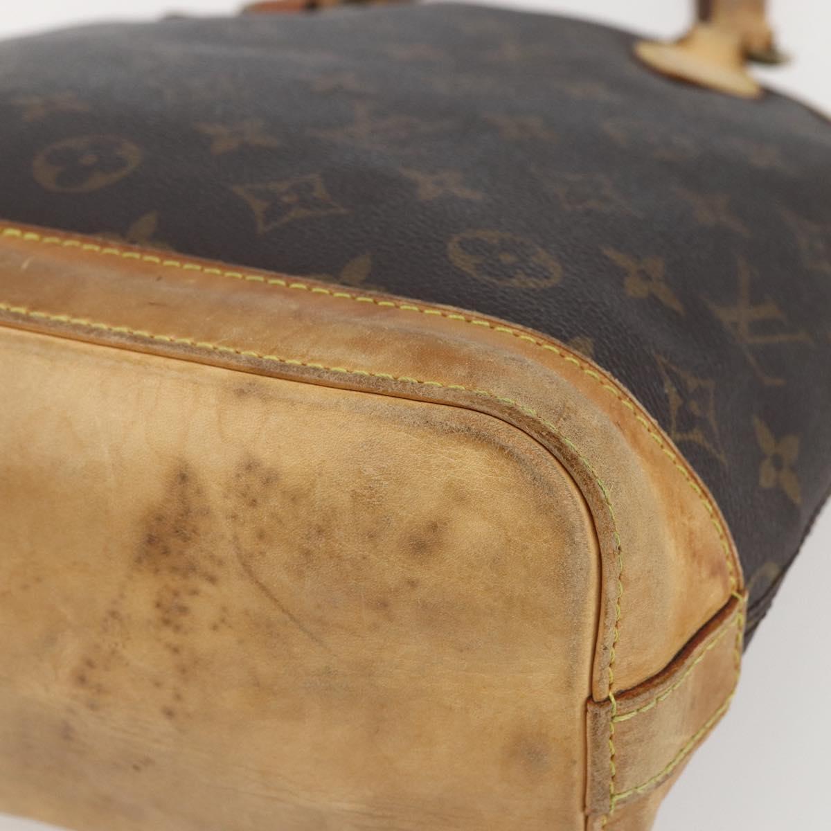 LOUIS VUITTON Monogram Lockit Hand Bag M40102 LV Auth 159541