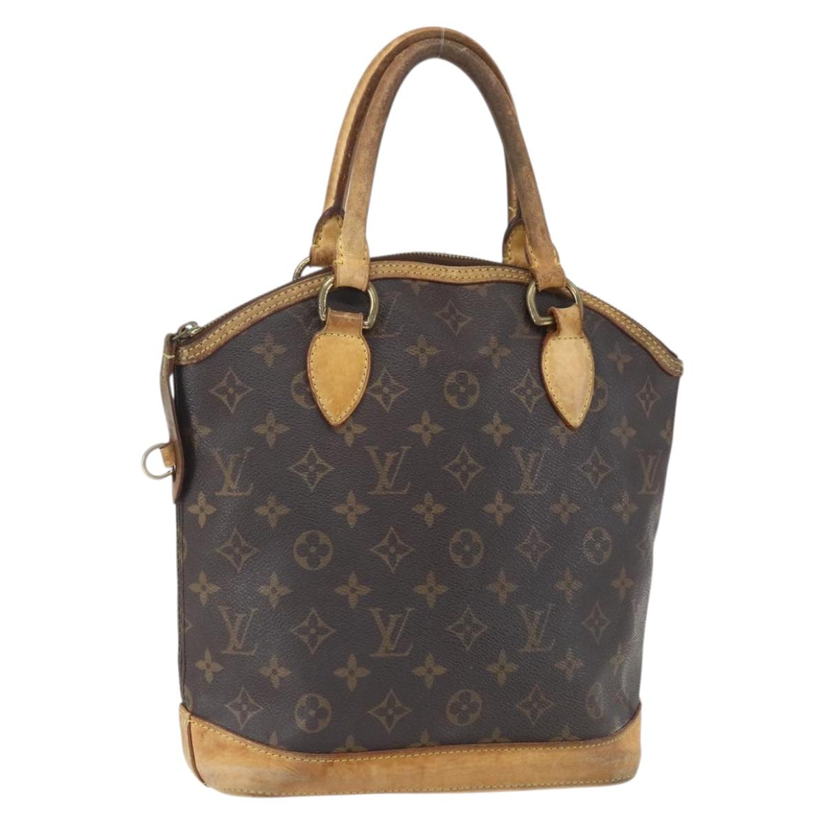 LOUIS VUITTON Monogram Lockit Hand Bag M40102 LV Auth 159541