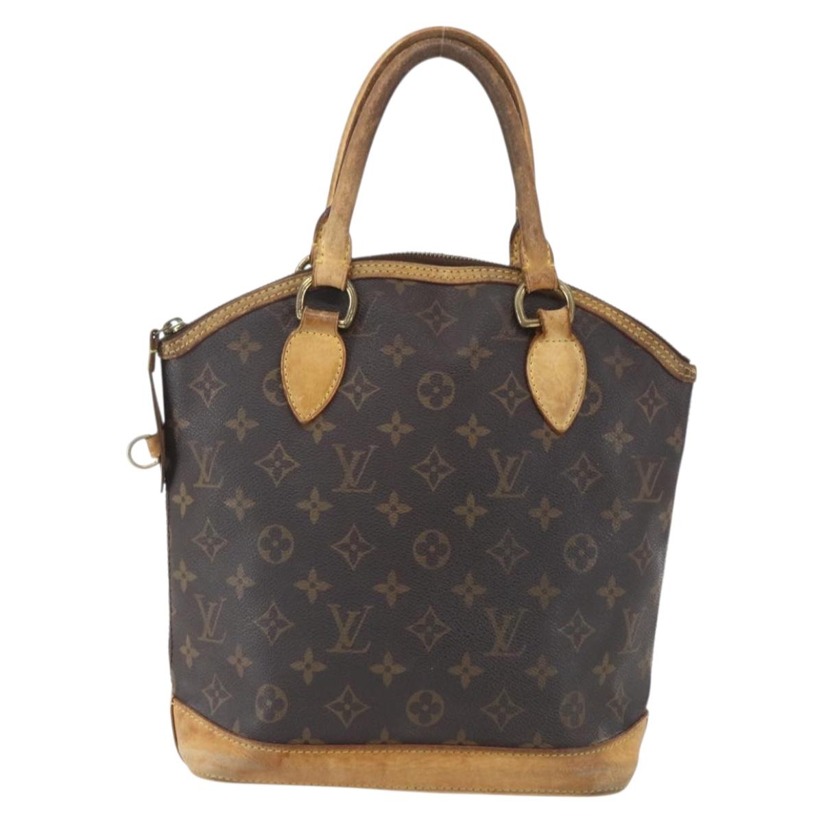 LOUIS VUITTON Monogram Lockit Hand Bag M40102 LV Auth 159541