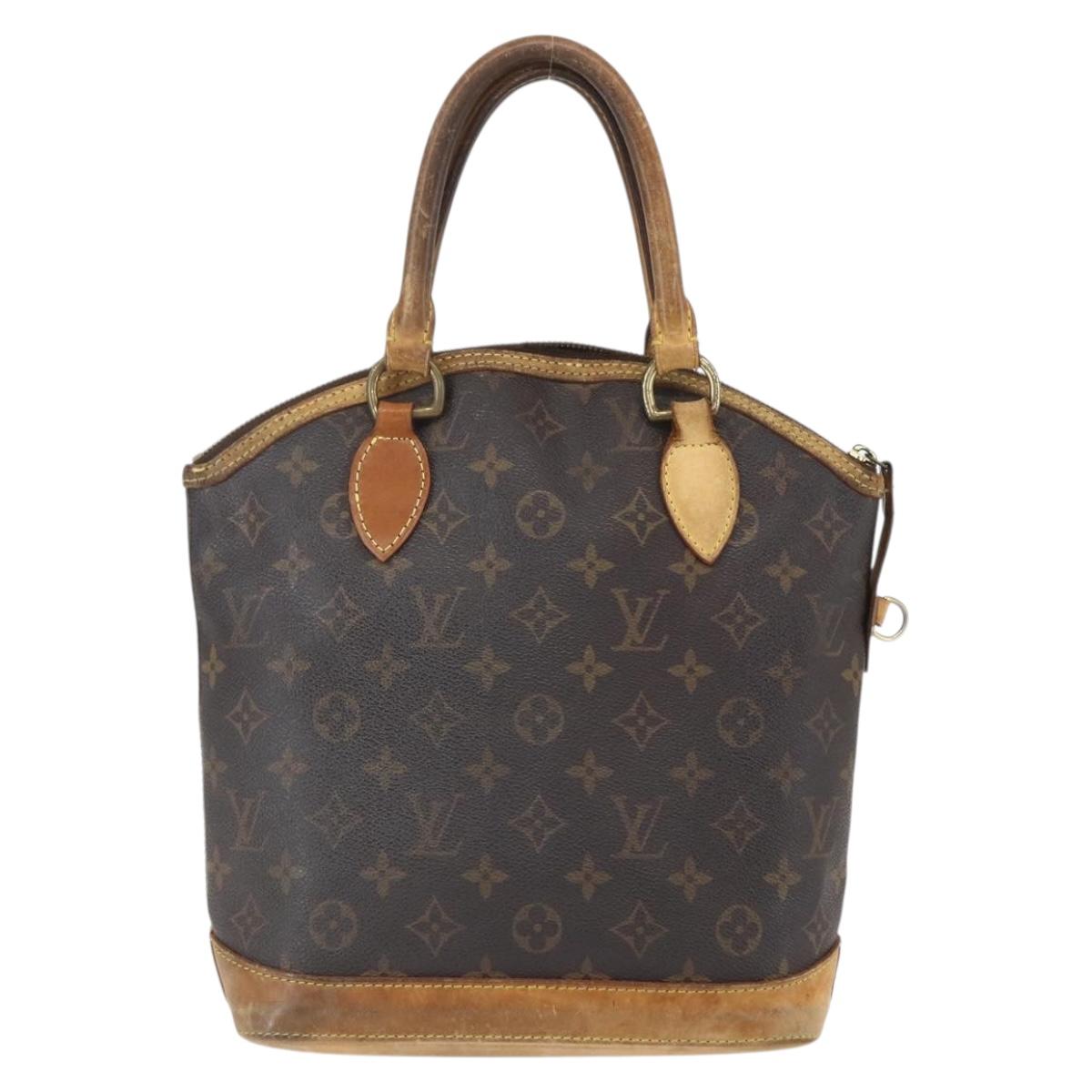 LOUIS VUITTON Monogram Lockit Hand Bag M40102 LV Auth 159541