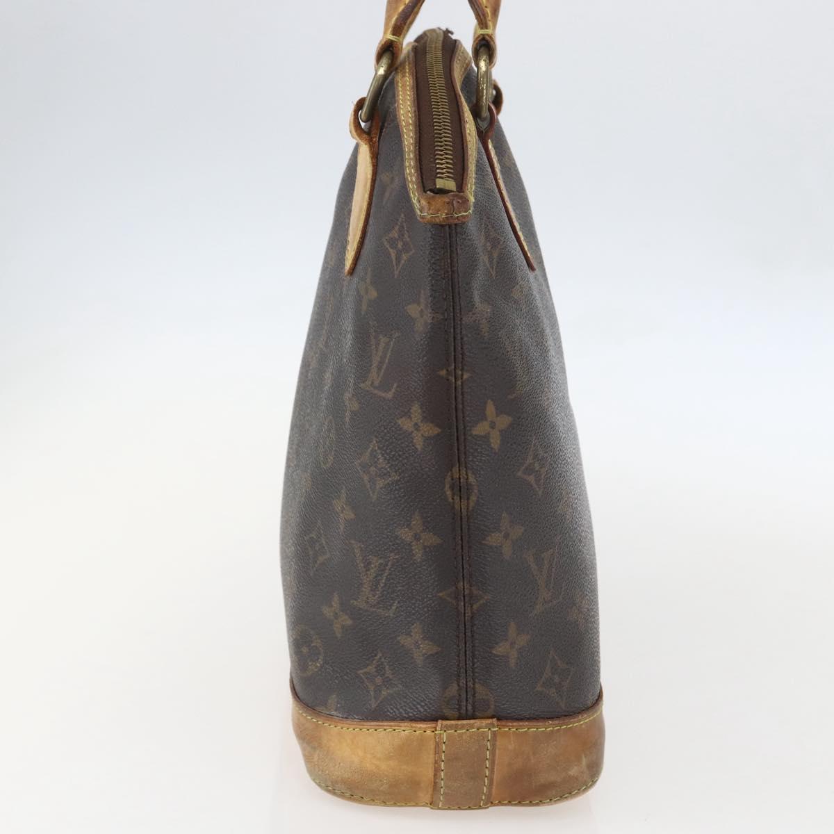 LOUIS VUITTON Monogram Lockit Hand Bag M40102 LV Auth 159541
