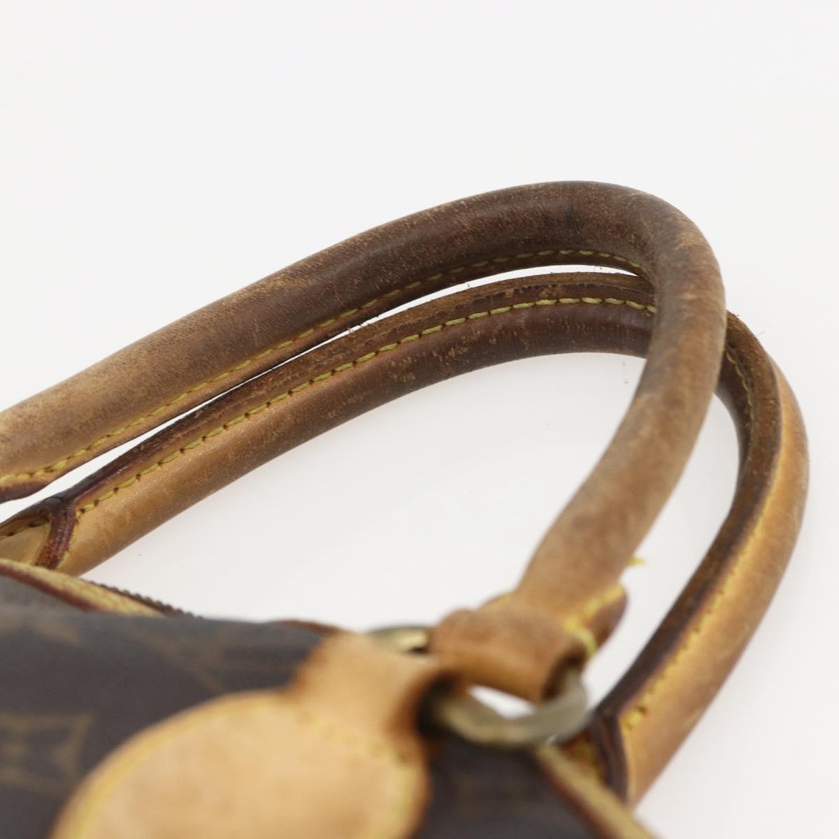 LOUIS VUITTON Monogram Lockit Hand Bag M40102 LV Auth 159541