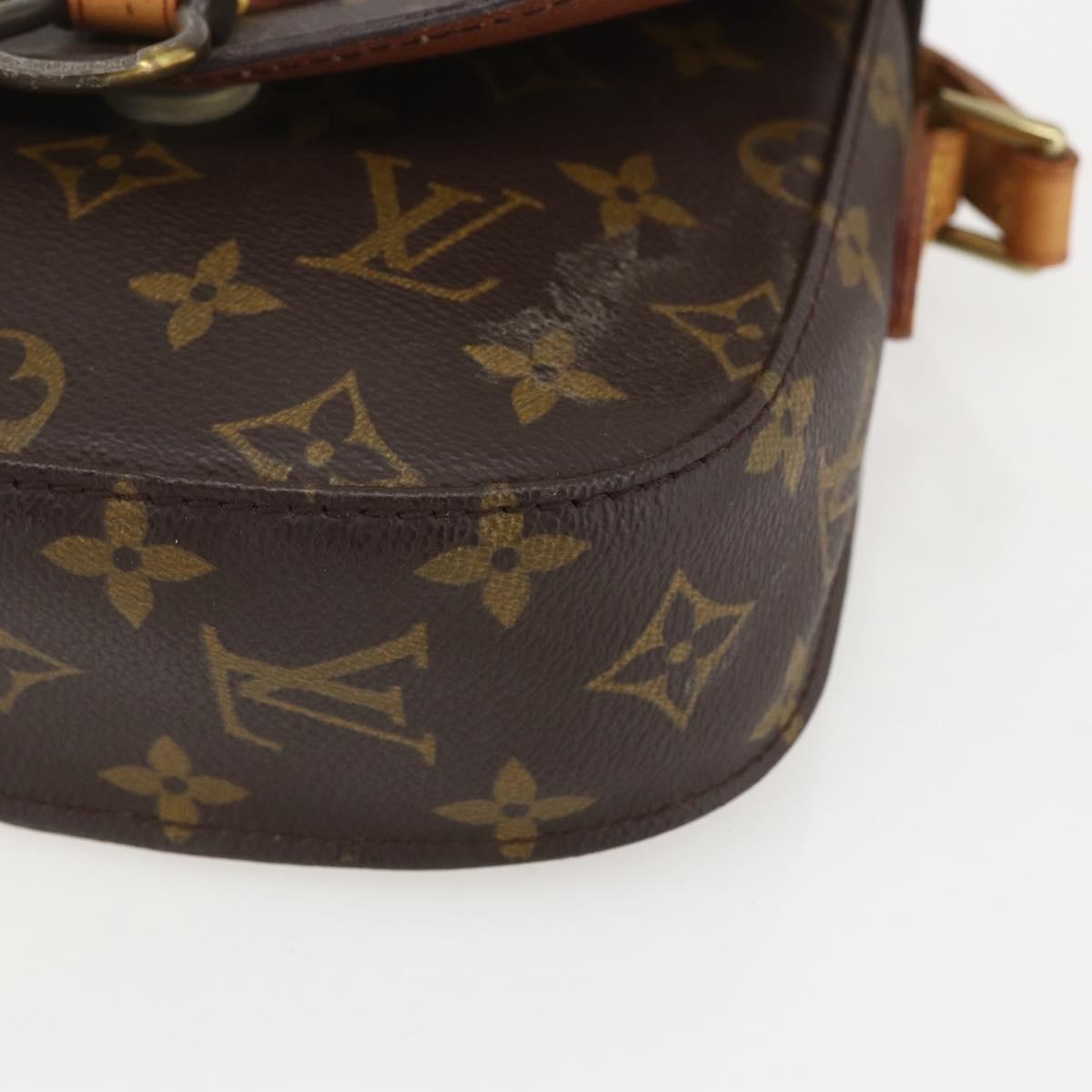 LOUIS VUITTON Monogram Saint Cloud PM Shoulder Bag M51244 LV Auth 159544