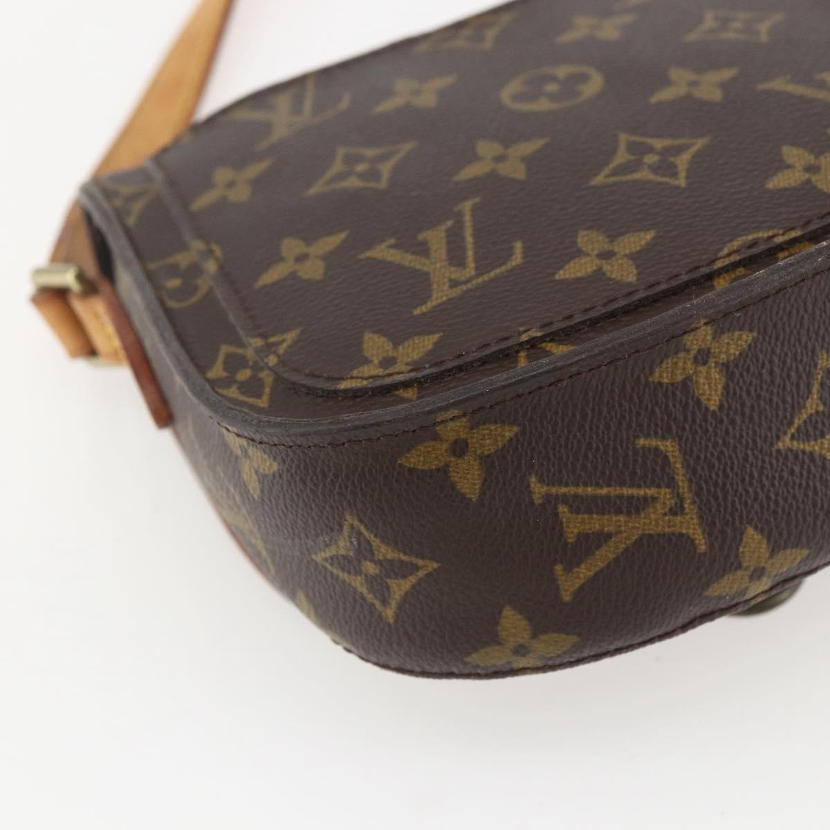 LOUIS VUITTON Monogram Saint Cloud PM Shoulder Bag M51244 LV Auth 159544