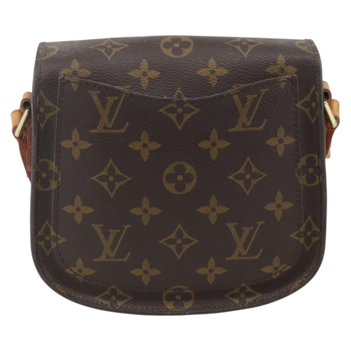 LOUIS VUITTON Monogram Saint Cloud PM Shoulder Bag M51244 LV Auth 159544