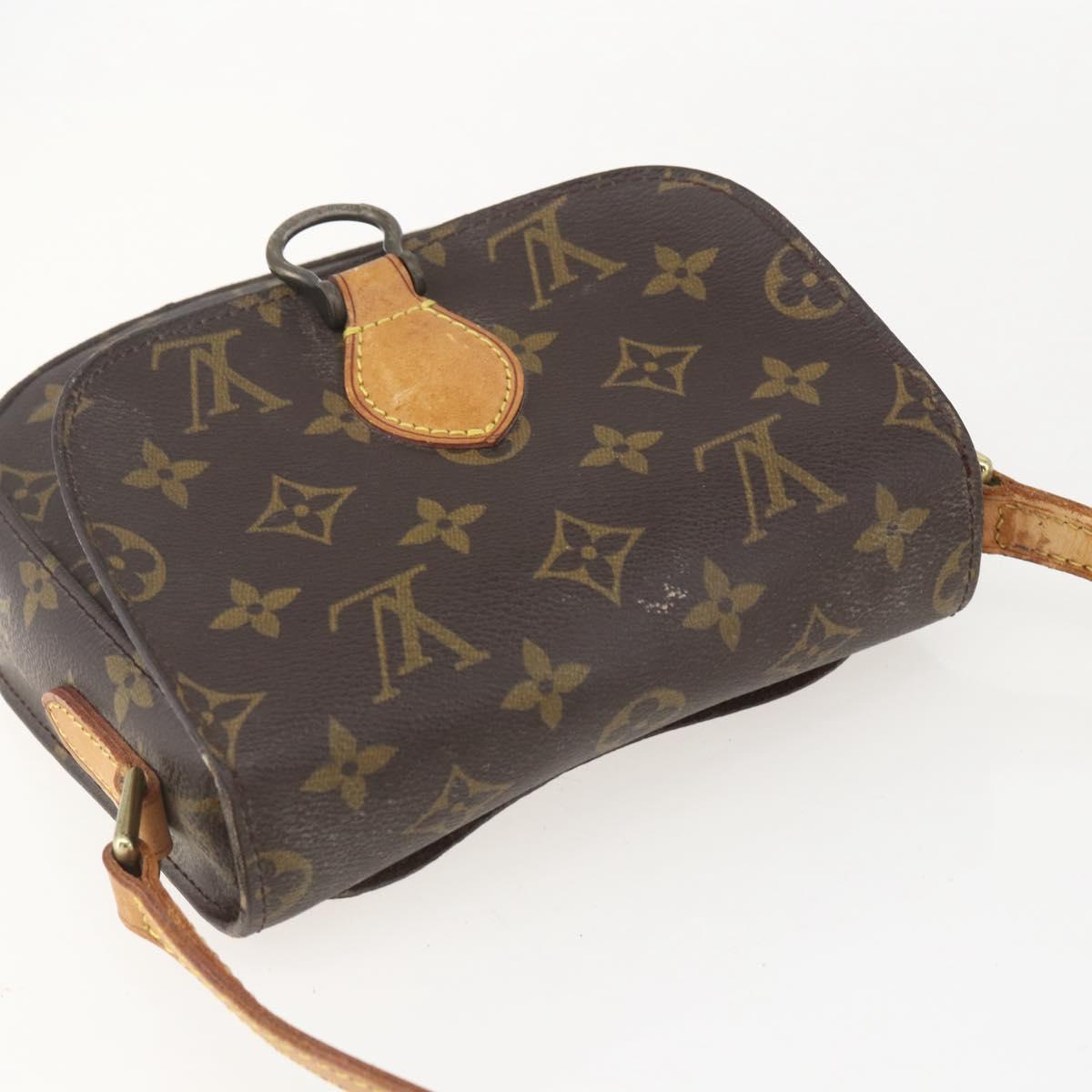 LOUIS VUITTON Monogram Saint Cloud PM Shoulder Bag M51244 LV Auth 159544