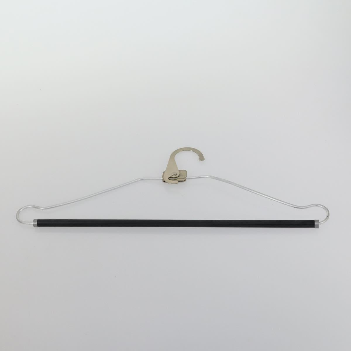 PRADA Garment Cover Nylon Black Silver Auth 159585