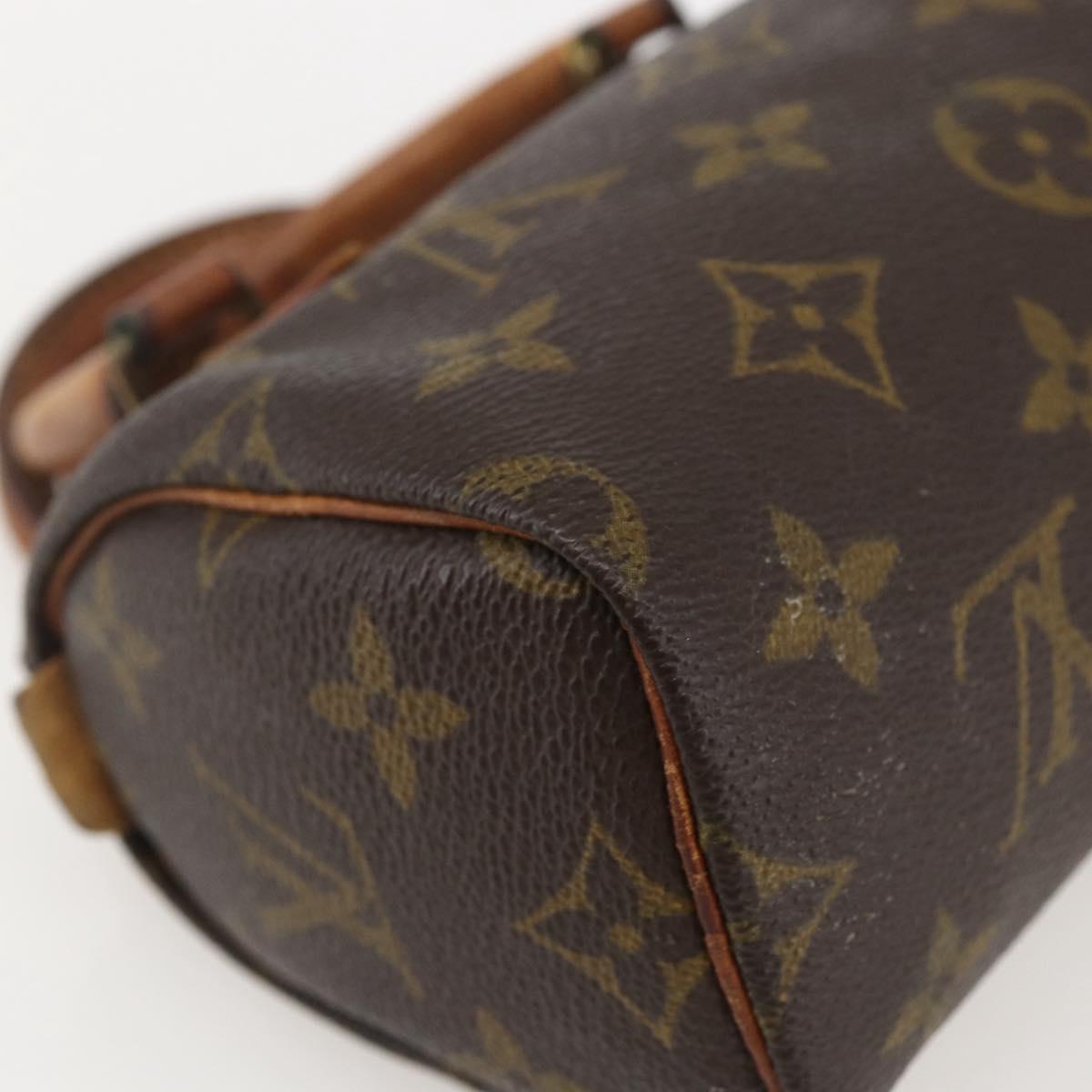 LOUIS VUITTON Monogram Mini Speedy Hand Bag M41534 LV Auth 159593