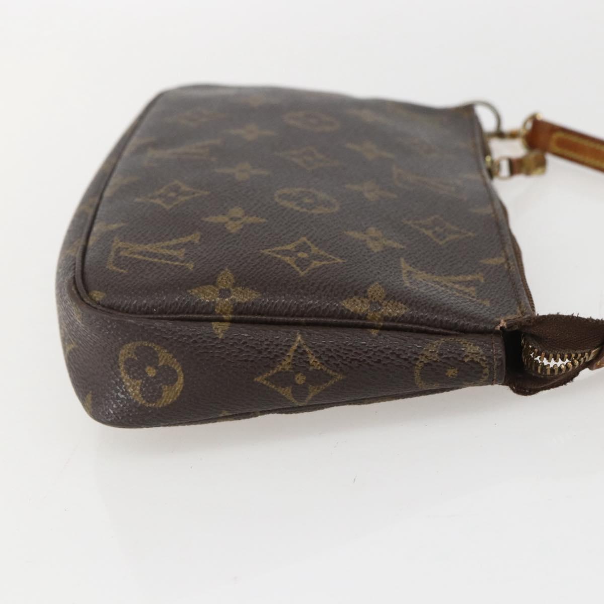 LOUIS VUITTON Monogram Pochette Accessoires Pouch M51980 LV Auth 159594