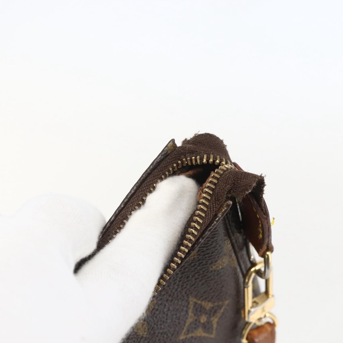 LOUIS VUITTON Monogram Pochette Accessoires Pouch M51980 LV Auth 159594