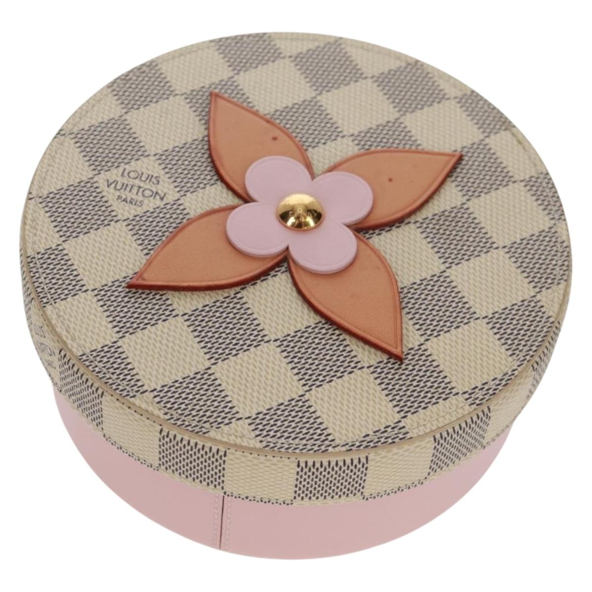LOUIS VUITTON Monogram Damier Azur BoiteEugenie MM GI0378 LV Auth 159616M