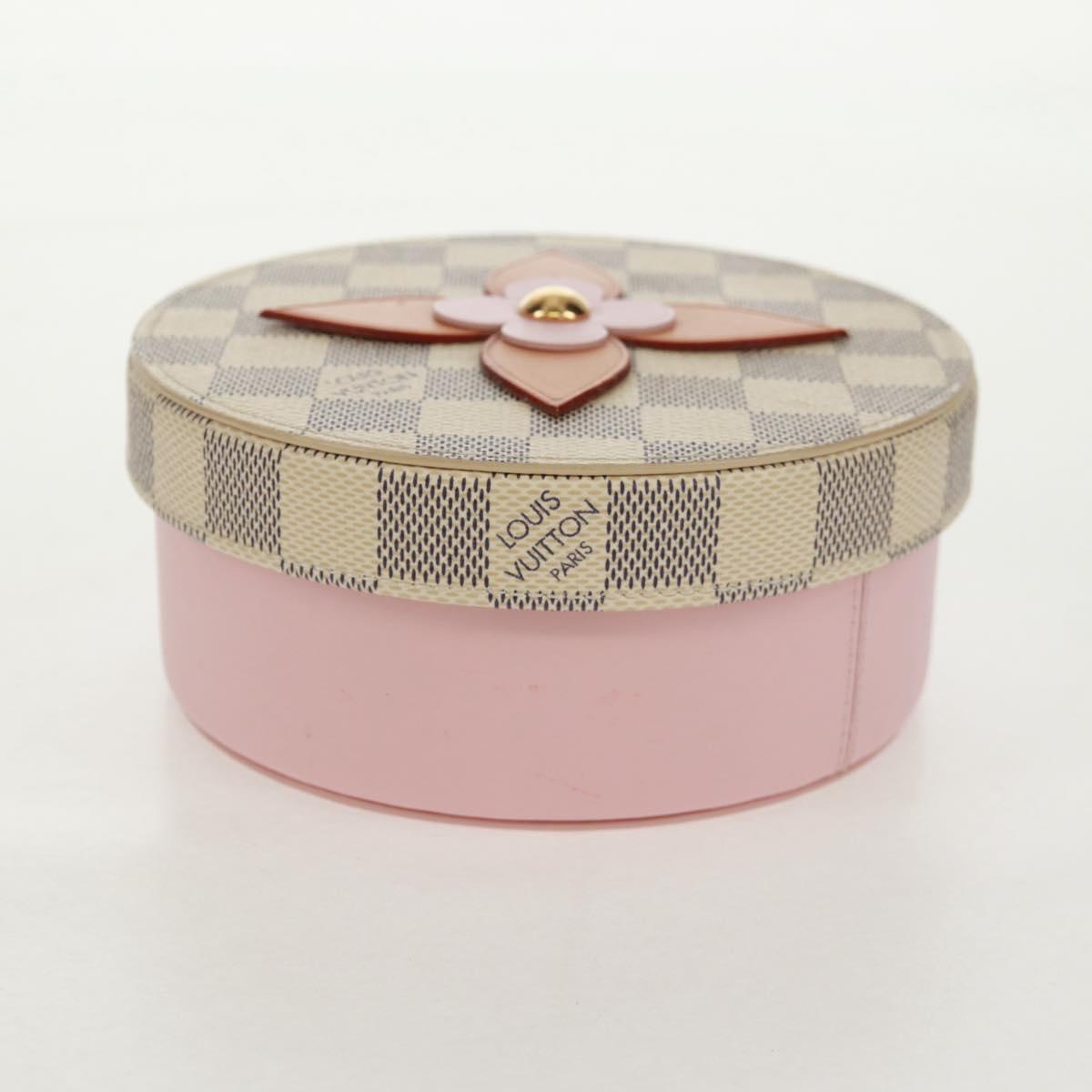 LOUIS VUITTON Monogram Damier Azur BoiteEugenie MM GI0378 LV Auth 159616M