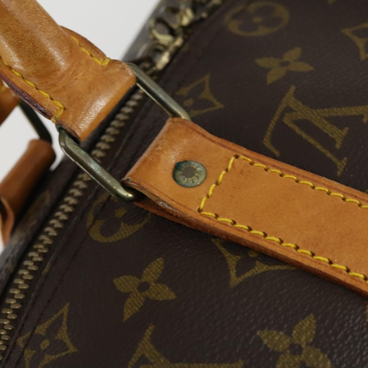 LOUIS VUITTON Monogram Keepall 50 Boston Bag M41426 LV Auth 159634