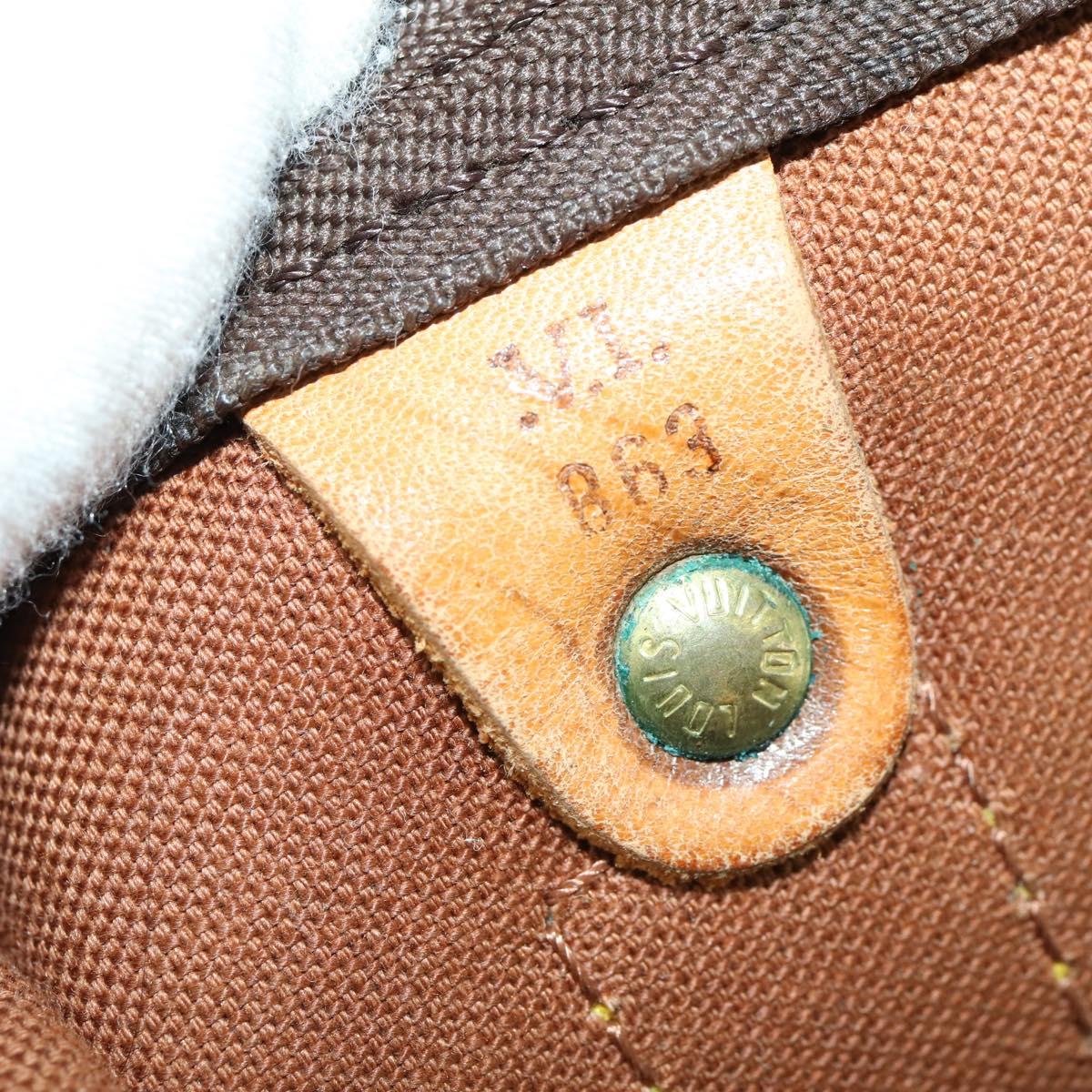 LOUIS VUITTON Monogram Keepall 50 Boston Bag M41426 LV Auth 159634