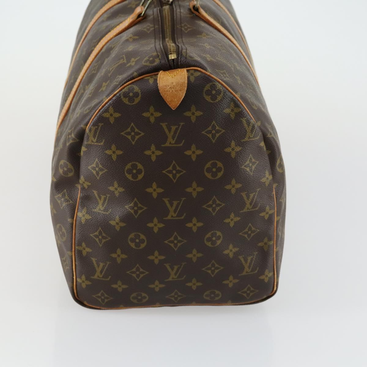 LOUIS VUITTON Monogram Keepall 50 Boston Bag M41426 LV Auth 159634
