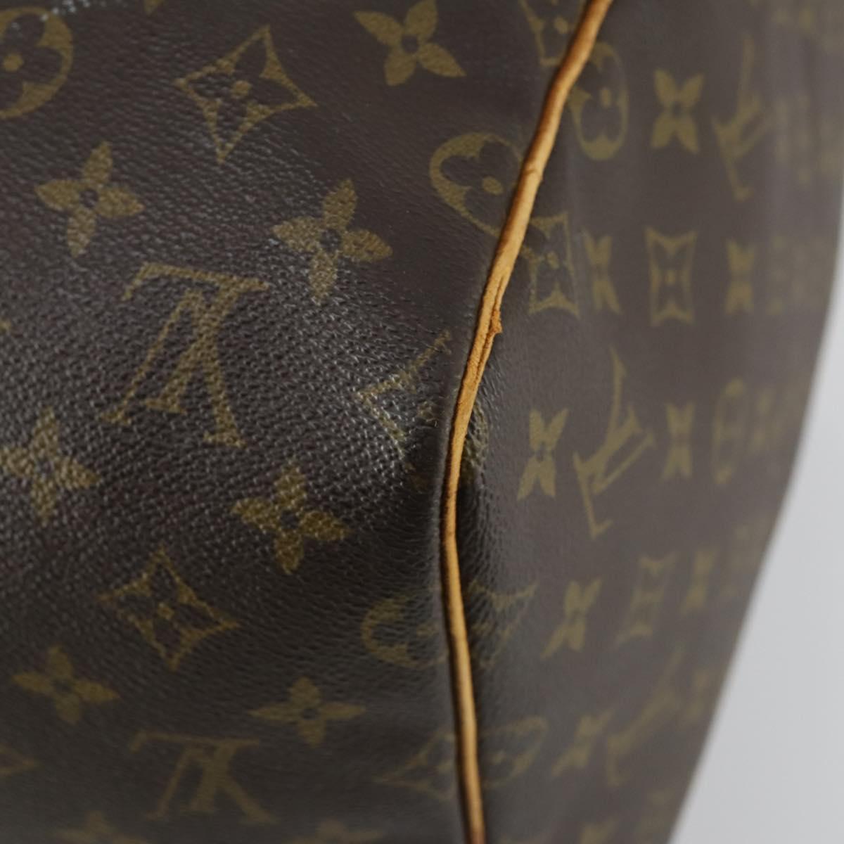 LOUIS VUITTON Monogram Keepall 55 Boston Bag M41424 LV Auth 159638