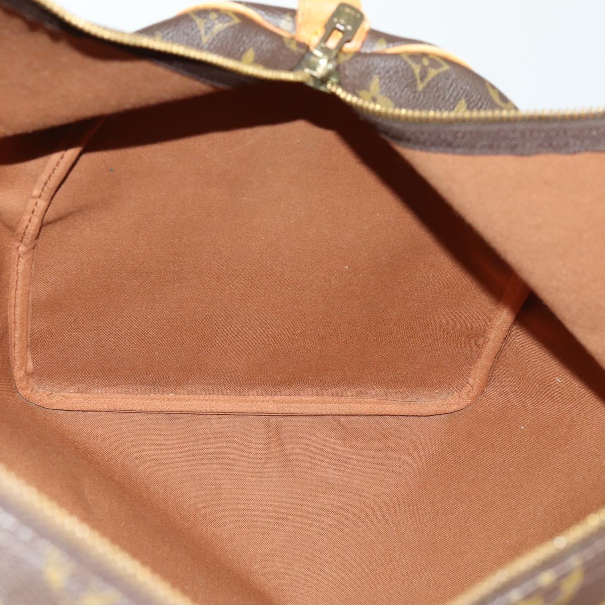 LOUIS VUITTON Monogram Keepall 55 Boston Bag M41424 LV Auth 159638