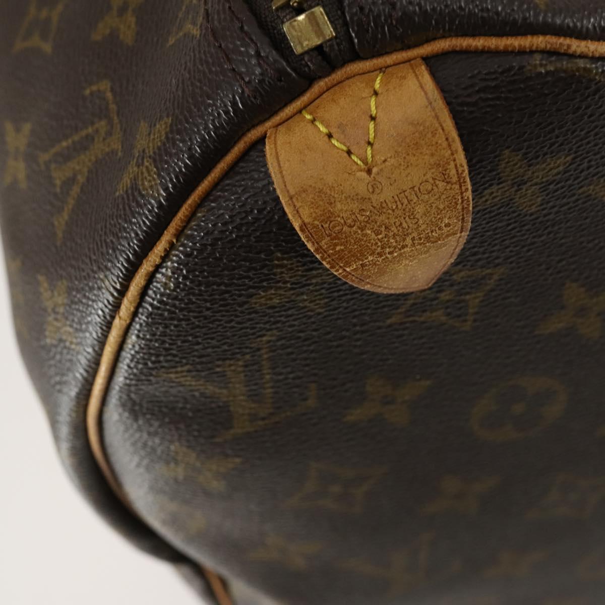 LOUIS VUITTON Monogram Keepall 45 Boston Bag M41428 LV Auth 159648