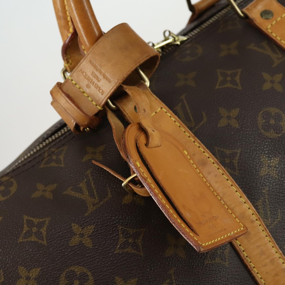 LOUIS VUITTON Monogram Keepall 45 Boston Bag M41428 LV Auth 159648
