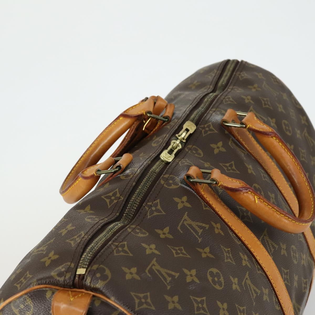 LOUIS VUITTON Monogram Keepall 50 Boston Bag M41426 LV Auth 159649