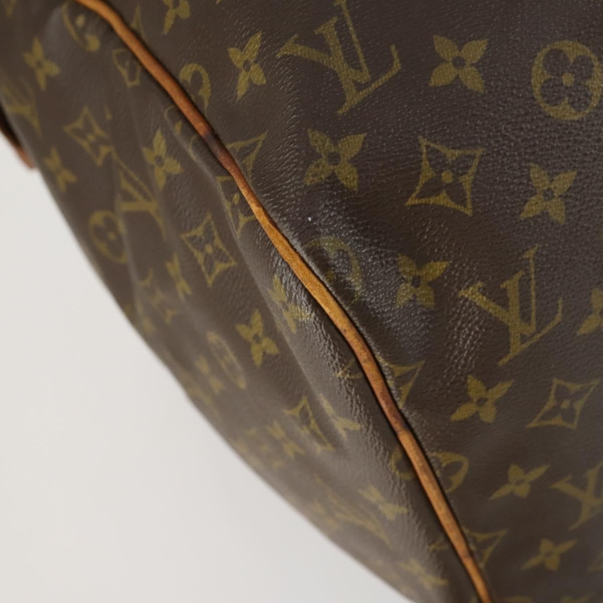 LOUIS VUITTON Monogram Sac Souple 55 Boston Bag M41622 LV Auth 159650