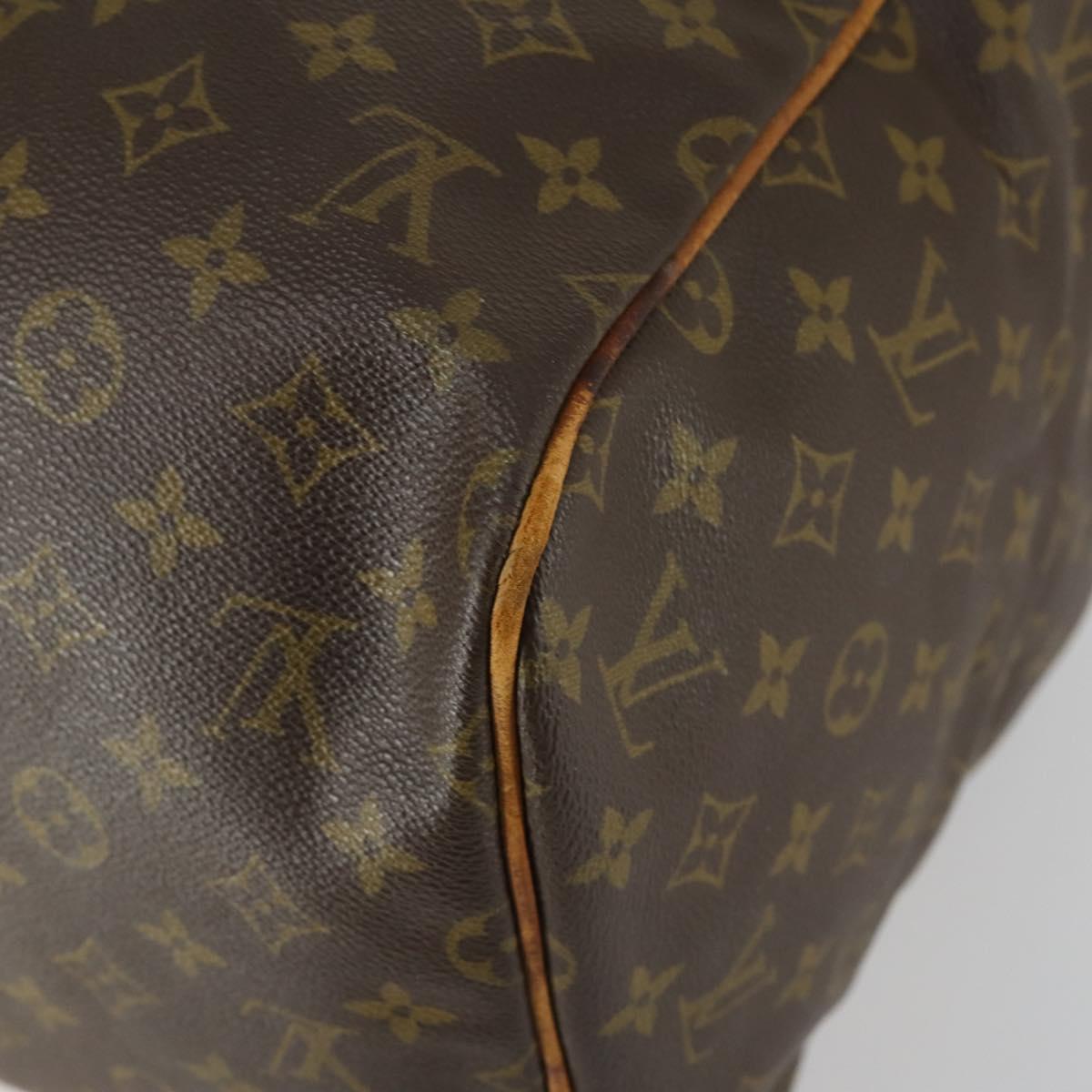 LOUIS VUITTON Monogram Sac Souple 55 Boston Bag M41622 LV Auth 159650