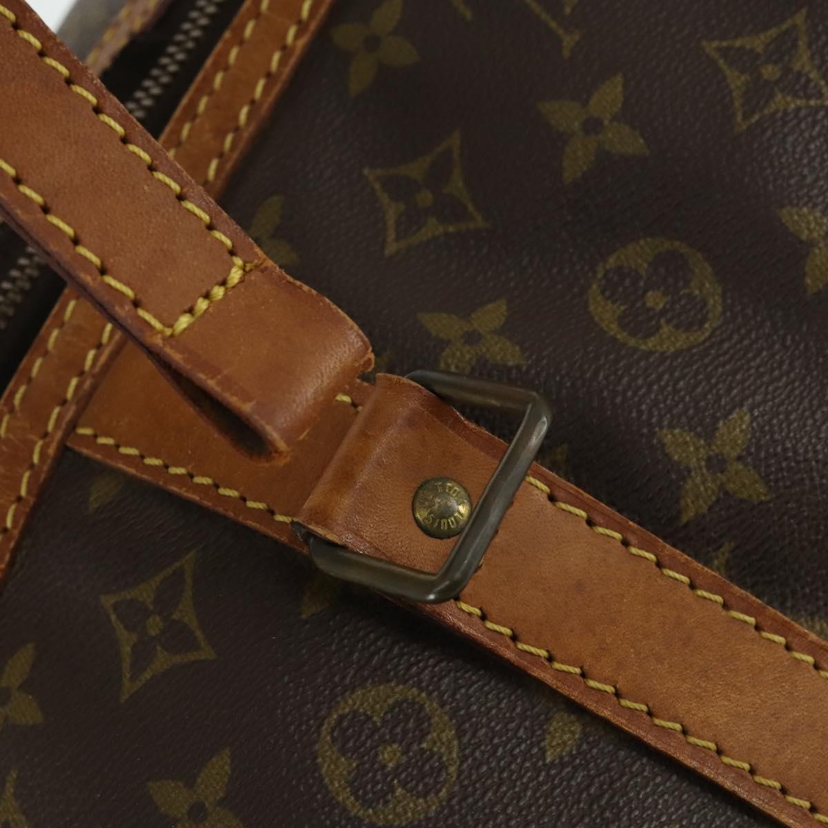 LOUIS VUITTON Monogram Sac Souple 55 Boston Bag M41622 LV Auth 159650