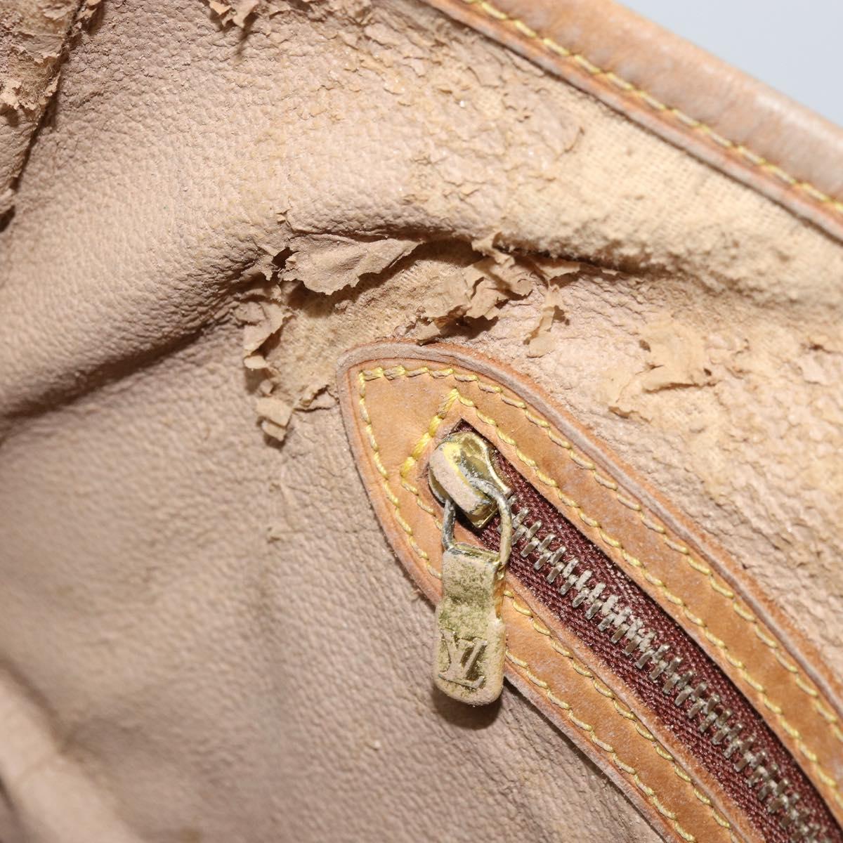 LOUIS VUITTON Monogram Bucket GM Shoulder Bag M42236 LV Auth 159651