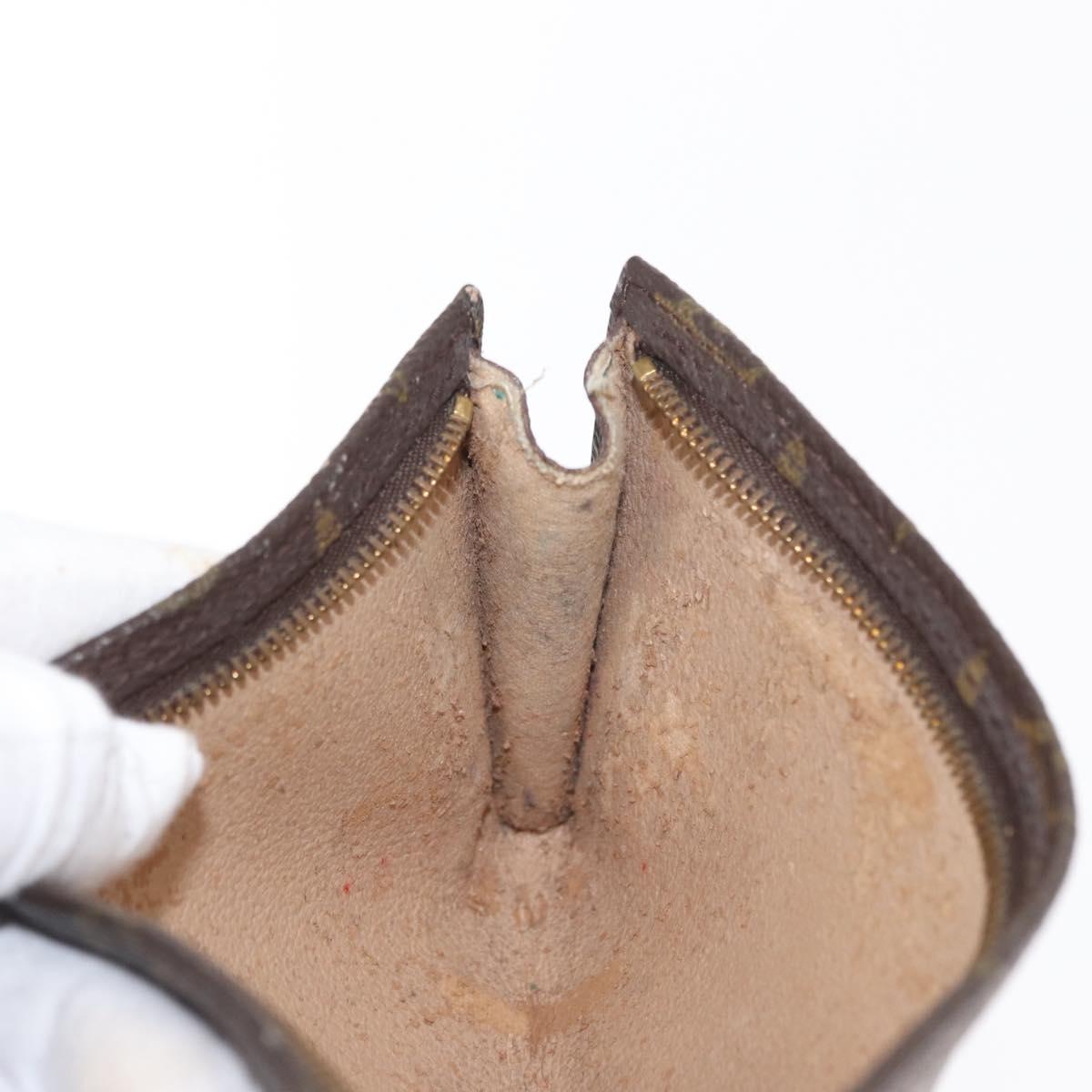 LOUIS VUITTON Monogram Bucket GM Accessory Pouch LV Auth 159669
