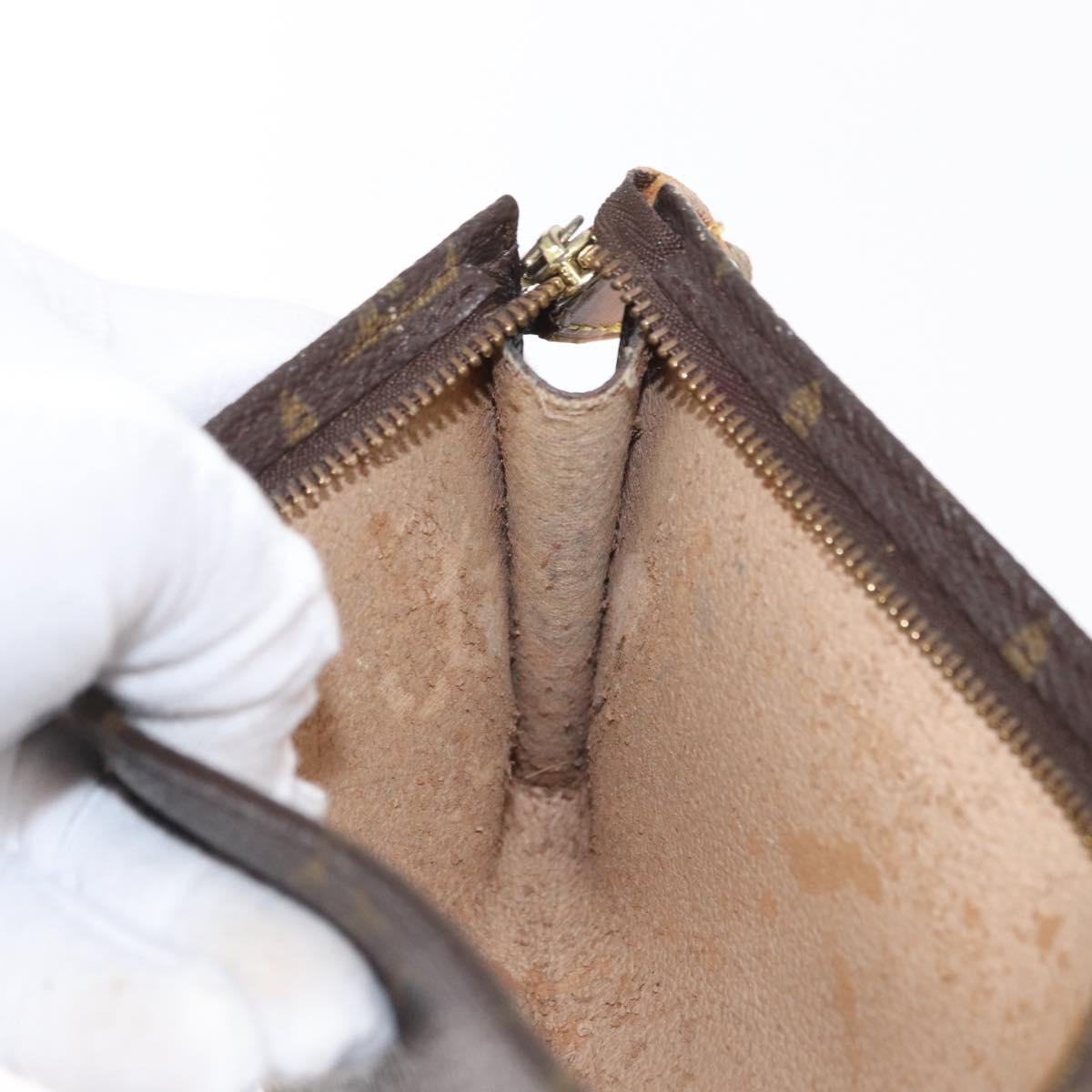 LOUIS VUITTON Monogram Bucket GM Accessory Pouch LV Auth 159669
