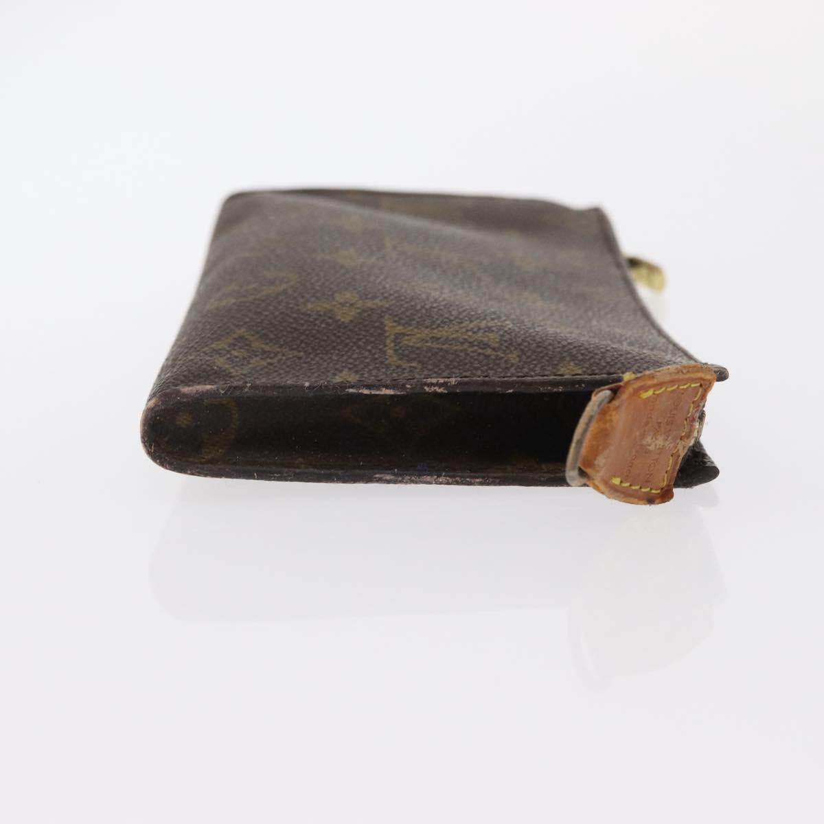 LOUIS VUITTON Monogram Bucket GM Accessory Pouch LV Auth 159669