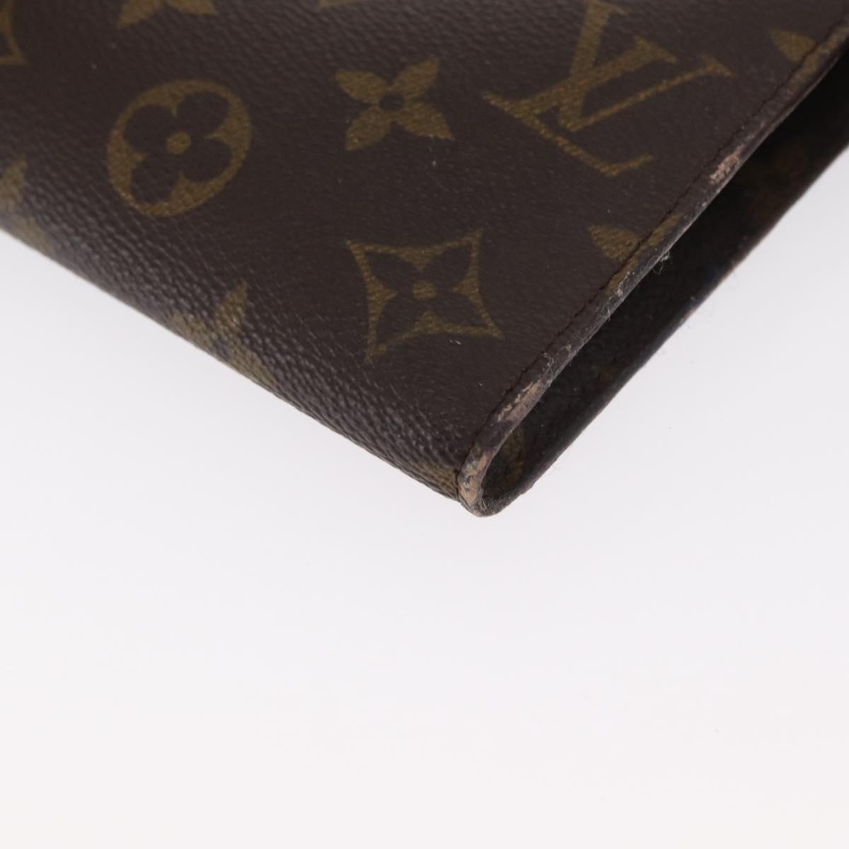 LOUIS VUITTON Monogram Bucket GM Accessory Pouch LV Auth 159669