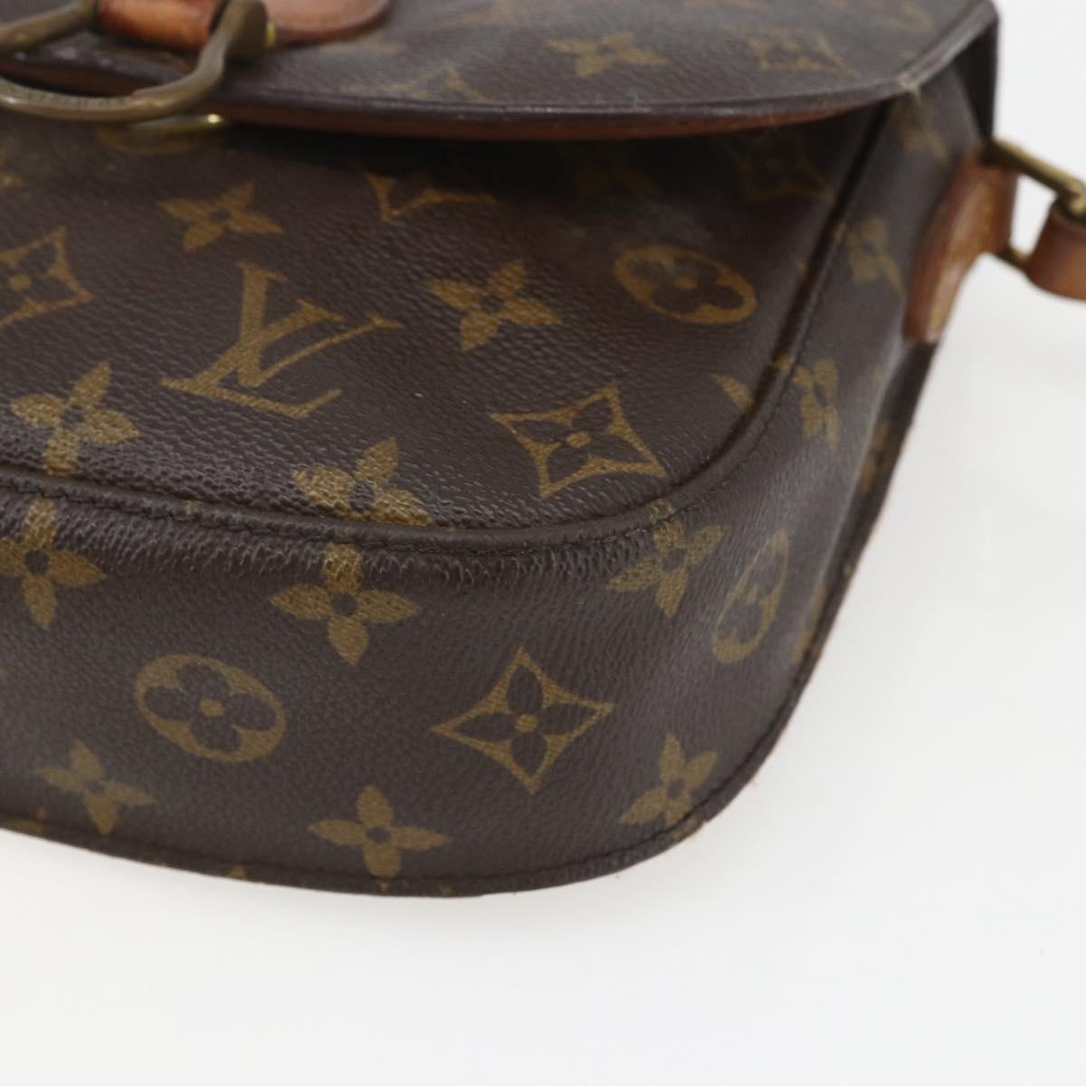 LOUIS VUITTON Monogram Saint Cloud MM Shoulder Bag M51243 LV Auth 159675