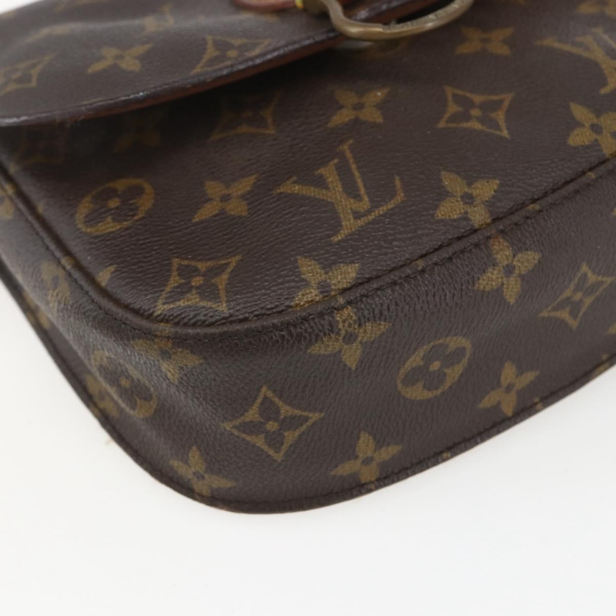 LOUIS VUITTON Monogram Saint Cloud MM Shoulder Bag M51243 LV Auth 159675