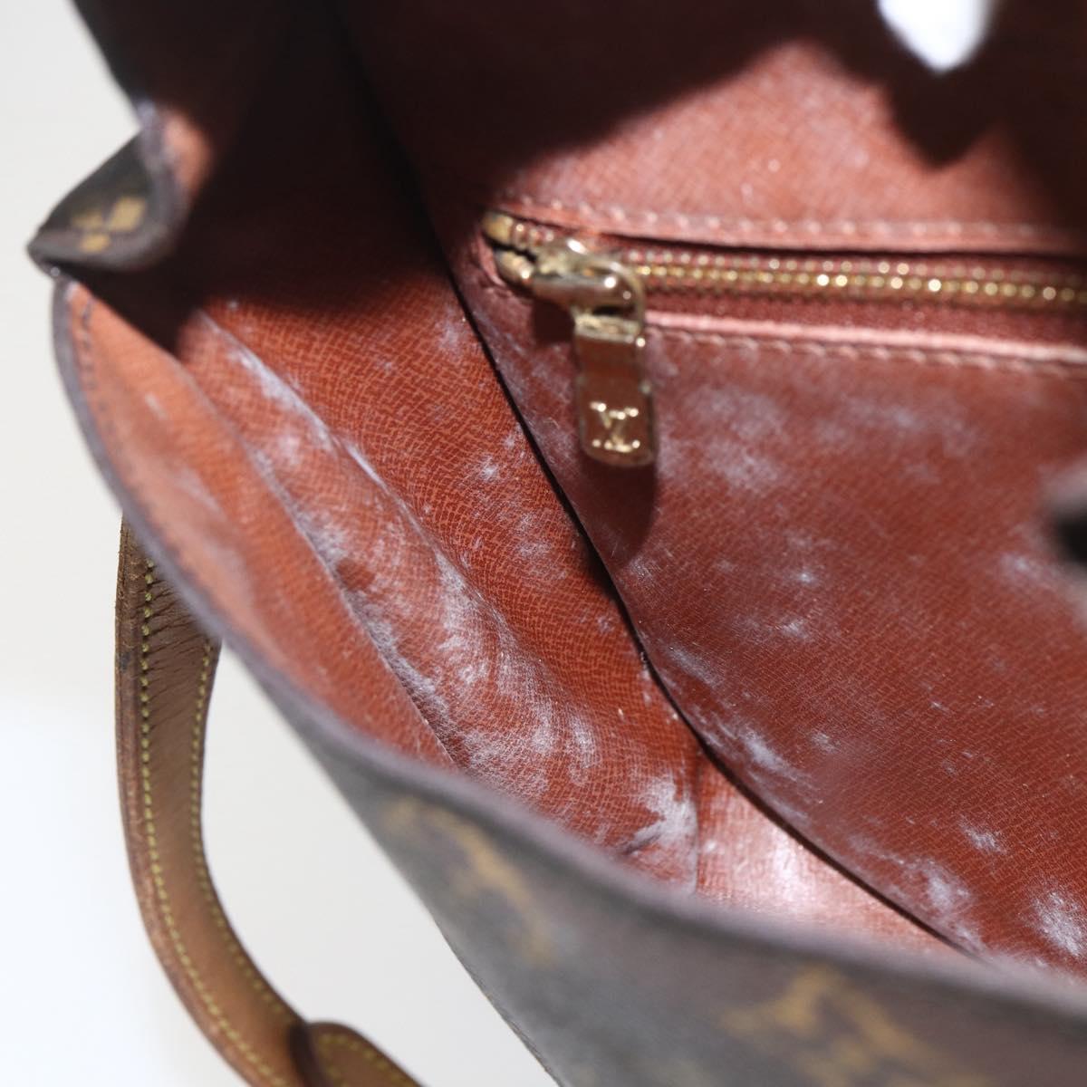 LOUIS VUITTON Monogram Saint Cloud MM Shoulder Bag M51243 LV Auth 159675