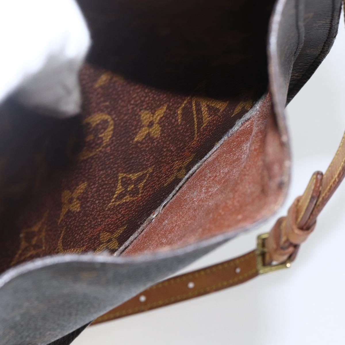 LOUIS VUITTON Monogram Saint Cloud MM Shoulder Bag M51243 LV Auth 159675