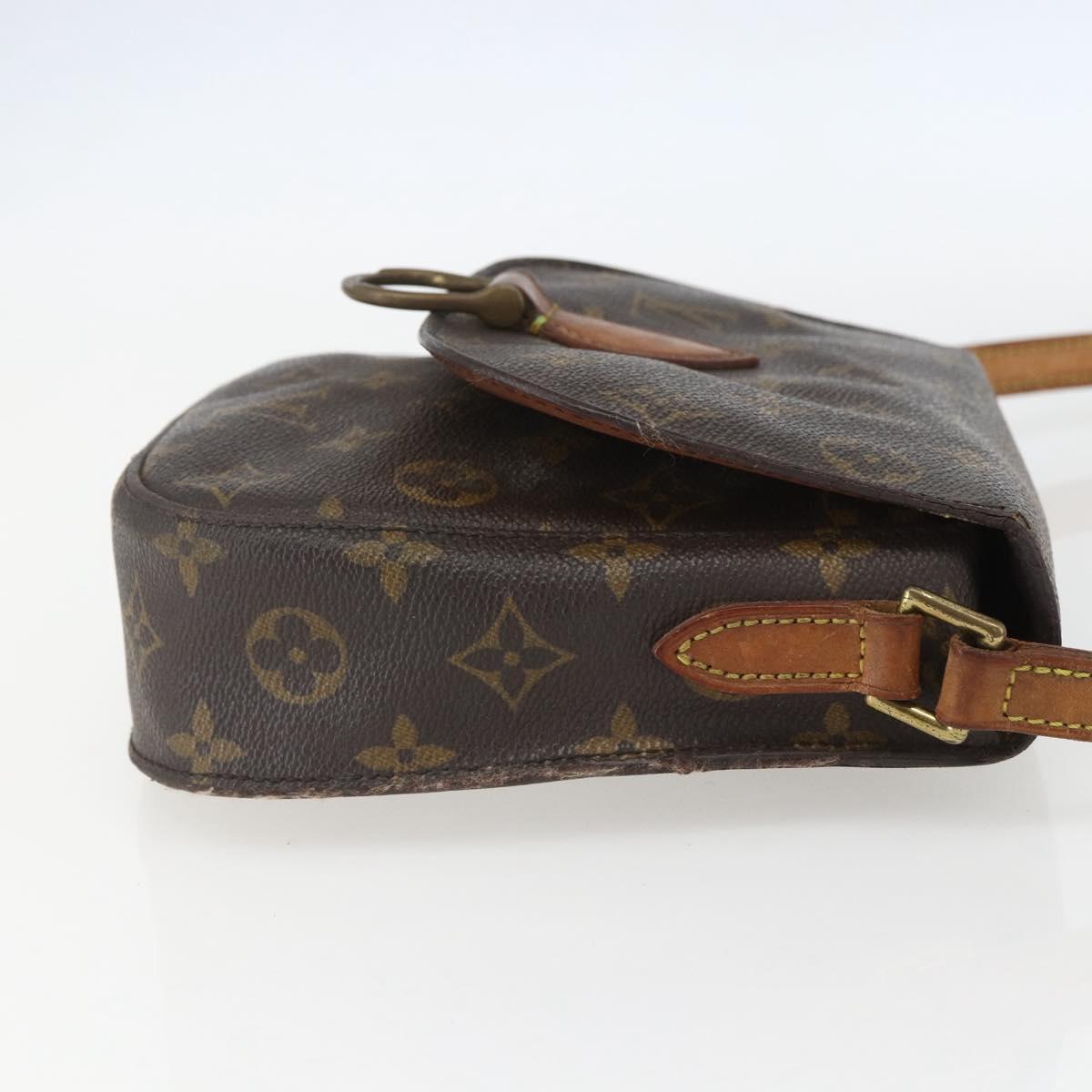 LOUIS VUITTON Monogram Saint Cloud MM Shoulder Bag M51243 LV Auth 159675
