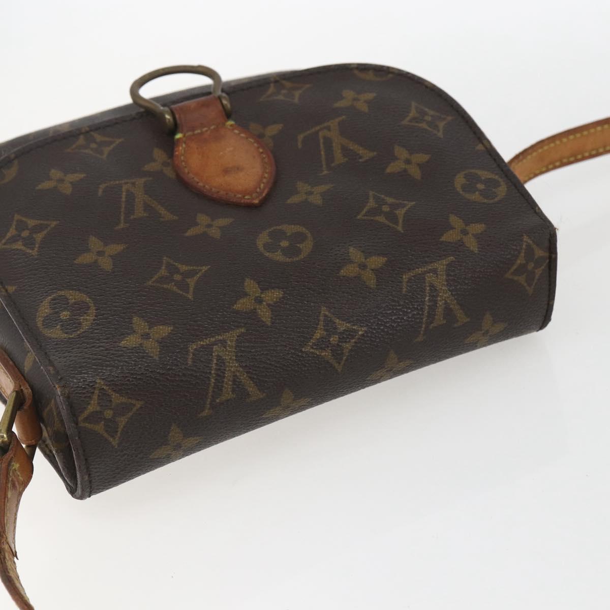 LOUIS VUITTON Monogram Saint Cloud MM Shoulder Bag M51243 LV Auth 159675
