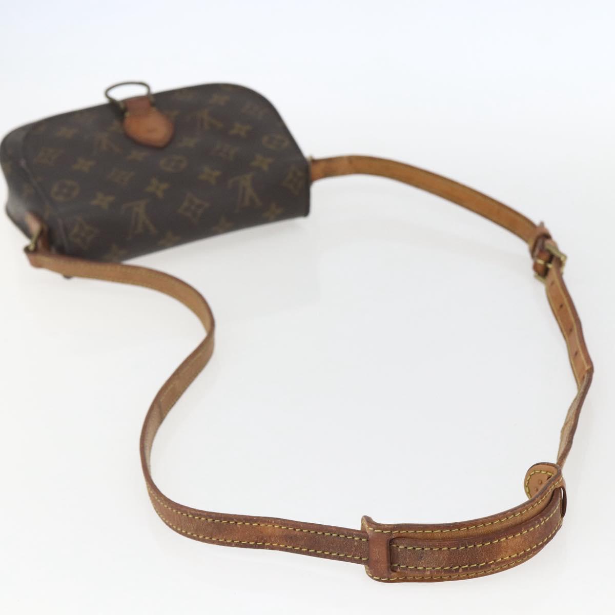 LOUIS VUITTON Monogram Saint Cloud MM Shoulder Bag M51243 LV Auth 159675