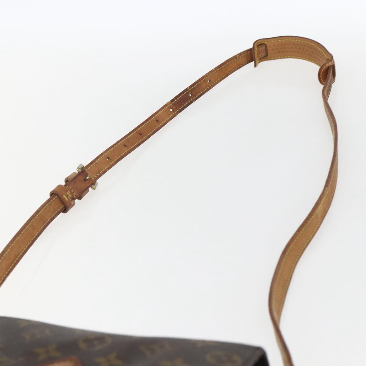 LOUIS VUITTON Monogram Saint Cloud MM Shoulder Bag M51243 LV Auth 159675