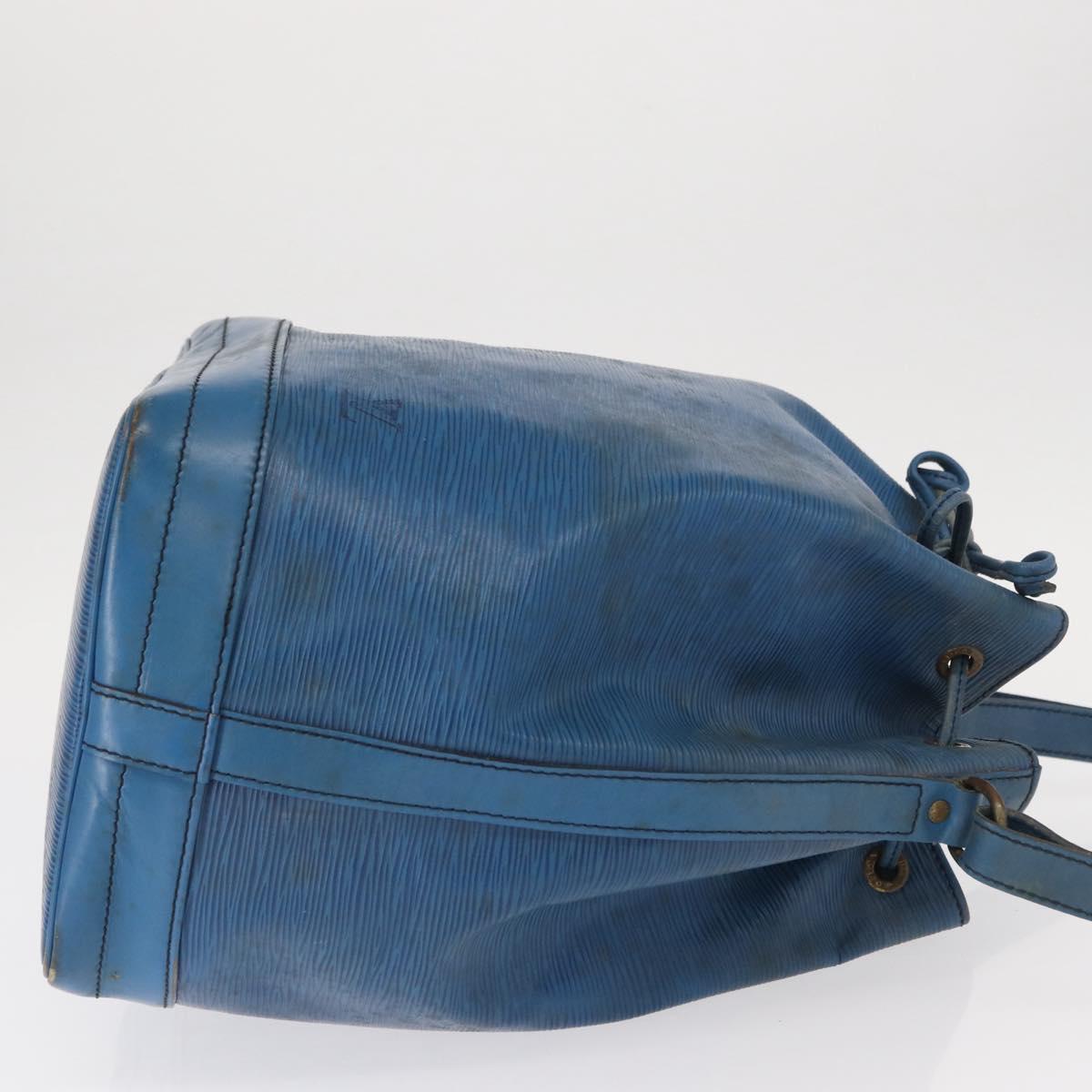 LOUIS VUITTON Epi Noe Shoulder Bag Toledo Blue M44005 LV Auth 159680