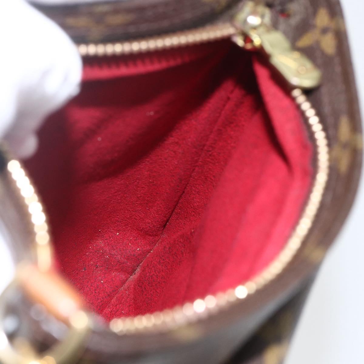 LOUIS VUITTON Monogram Partition Pouch M51901 LV Auth 159686