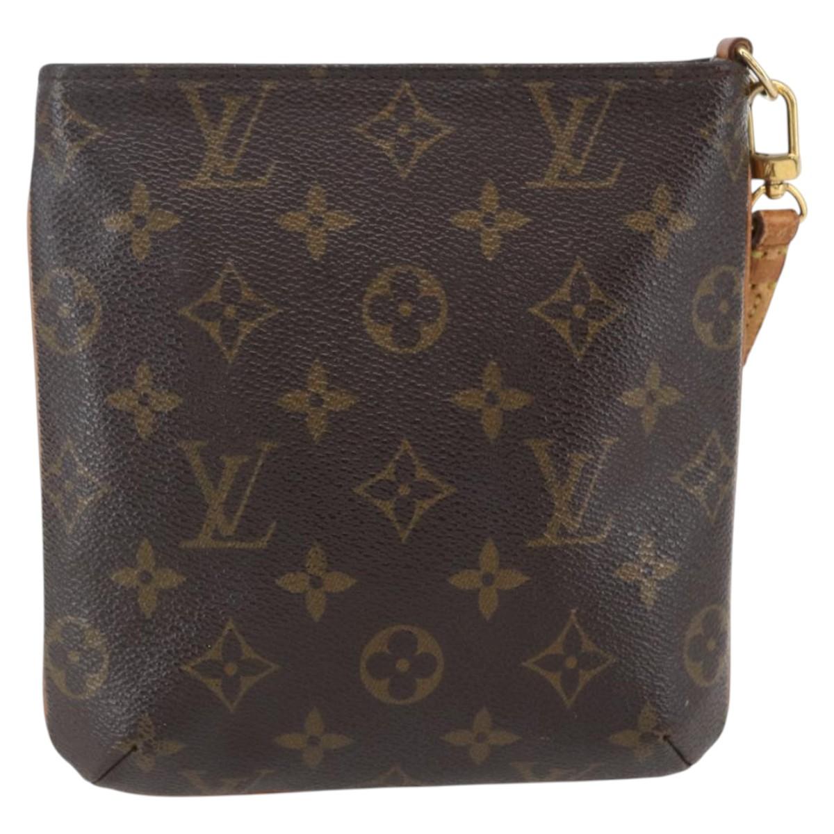 LOUIS VUITTON Monogram Partition Pouch M51901 LV Auth 159686