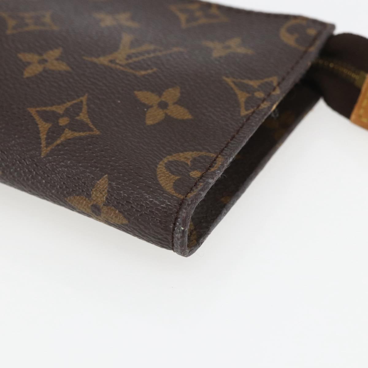 LOUIS VUITTON Monogram Bucket PM Accessory Pouch LV Auth 159692