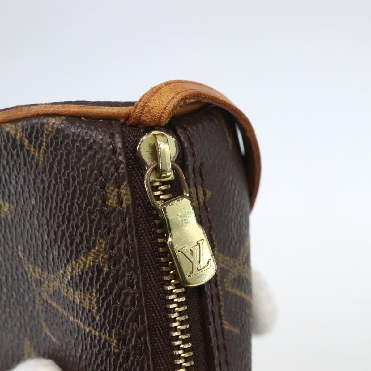 LOUIS VUITTON Monogram Papillon Pouch LV Auth 159697
