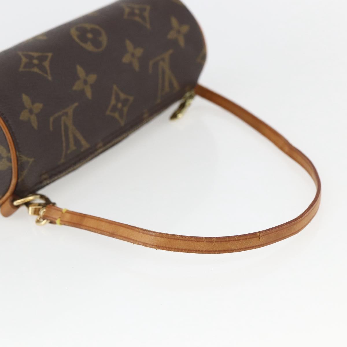 LOUIS VUITTON Monogram Papillon Pouch LV Auth 159697