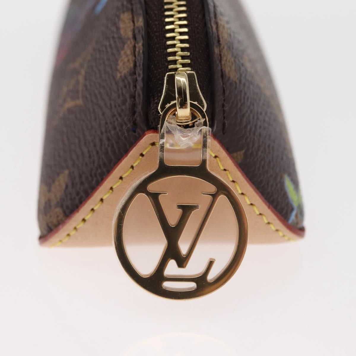 LOUIS VUITTON Monogram Trousse Elizabeth Pen Case GI0907 LV Auth 159702SAM