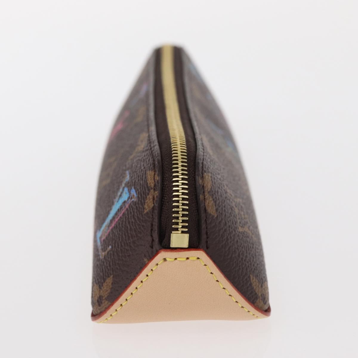 LOUIS VUITTON Monogram Trousse Elizabeth Pen Case GI0907 LV Auth 159702SAM